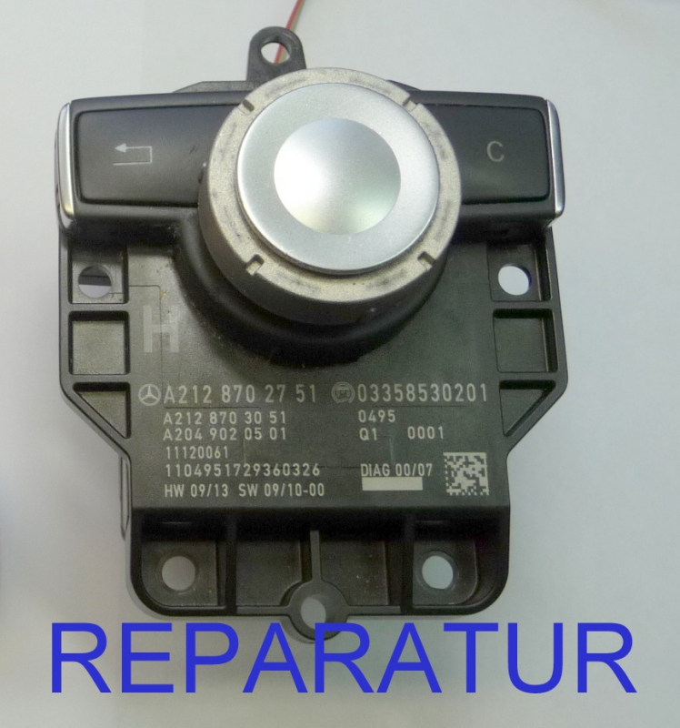 Kit Asse Albero Pulsante In Alluminio Per Mercedes W204 - Ricambio A2048700779 Per Albero Multi-interruttore Comando