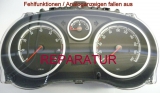 Repair service Opel Corsa D instrument cluster speedometer analog display